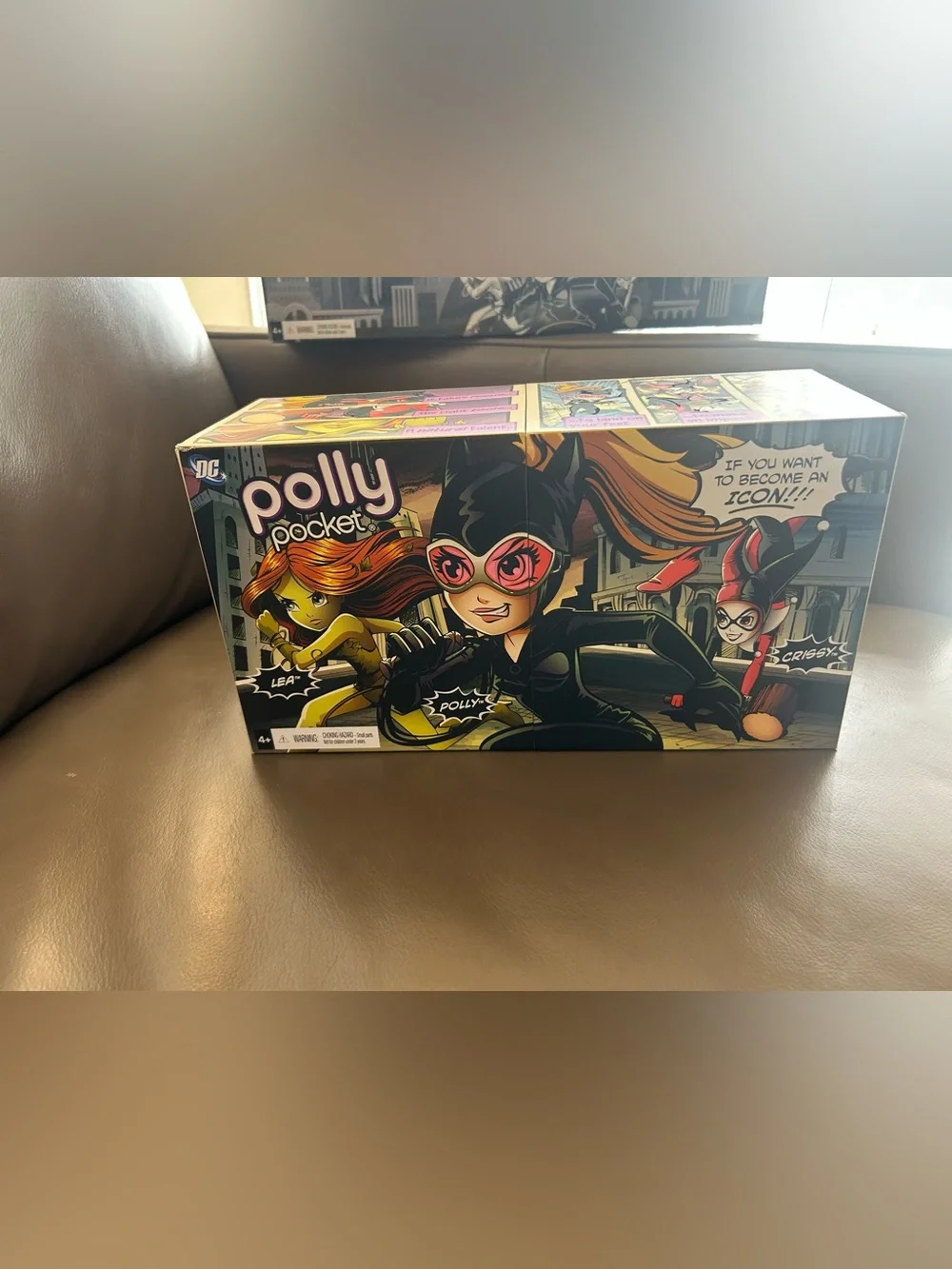 2012 San Diego Comic-Con Polly Pocket DC Villains Action Figure Set *RARE*